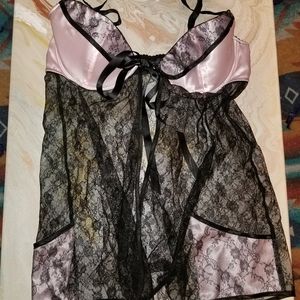 34D Victoria's Secret Babydoll Teddy